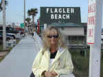 Bonnie in Flagler Beach
